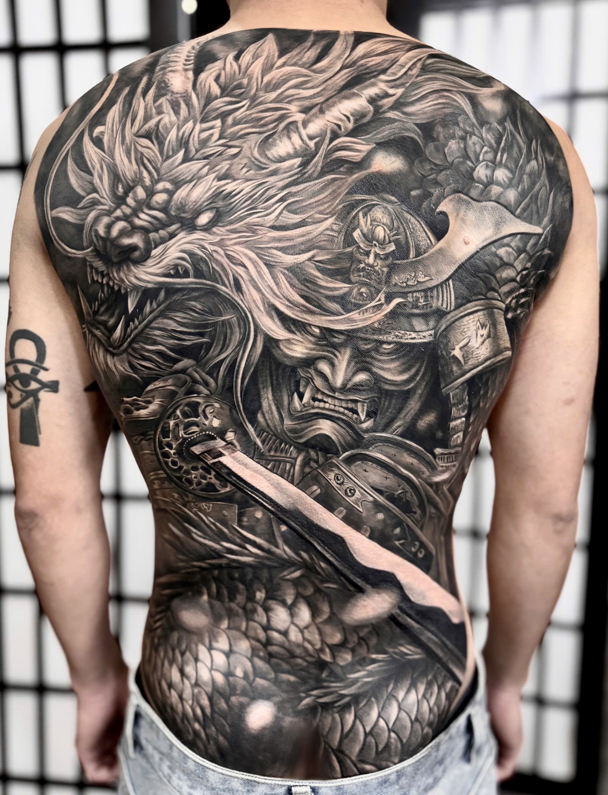 Black Work Tattoo Ho Chi Minh City